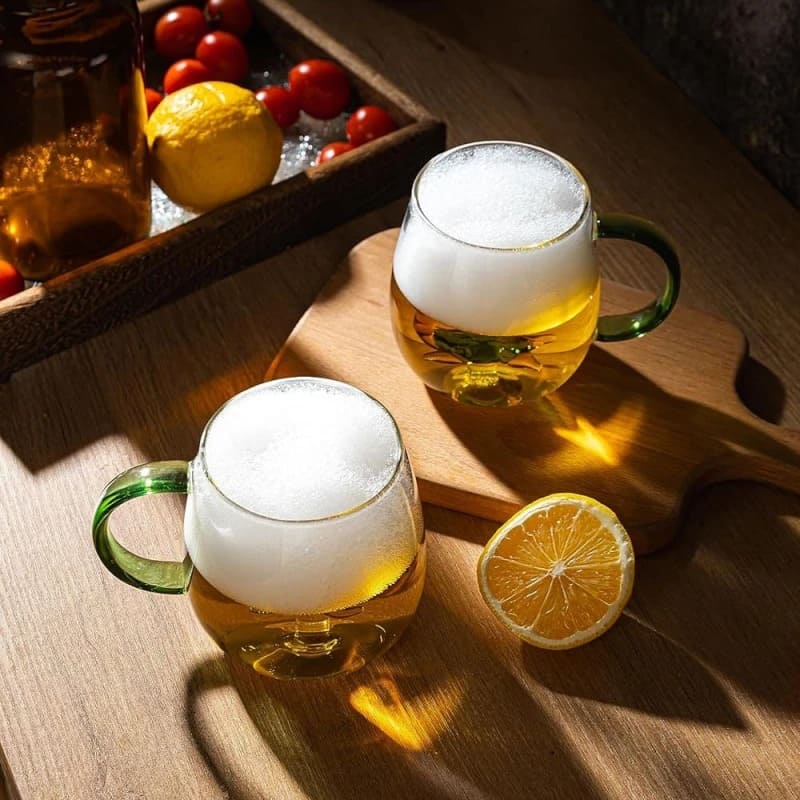 Taza de vidrio con diseño 3D 400ml - Imagen 4