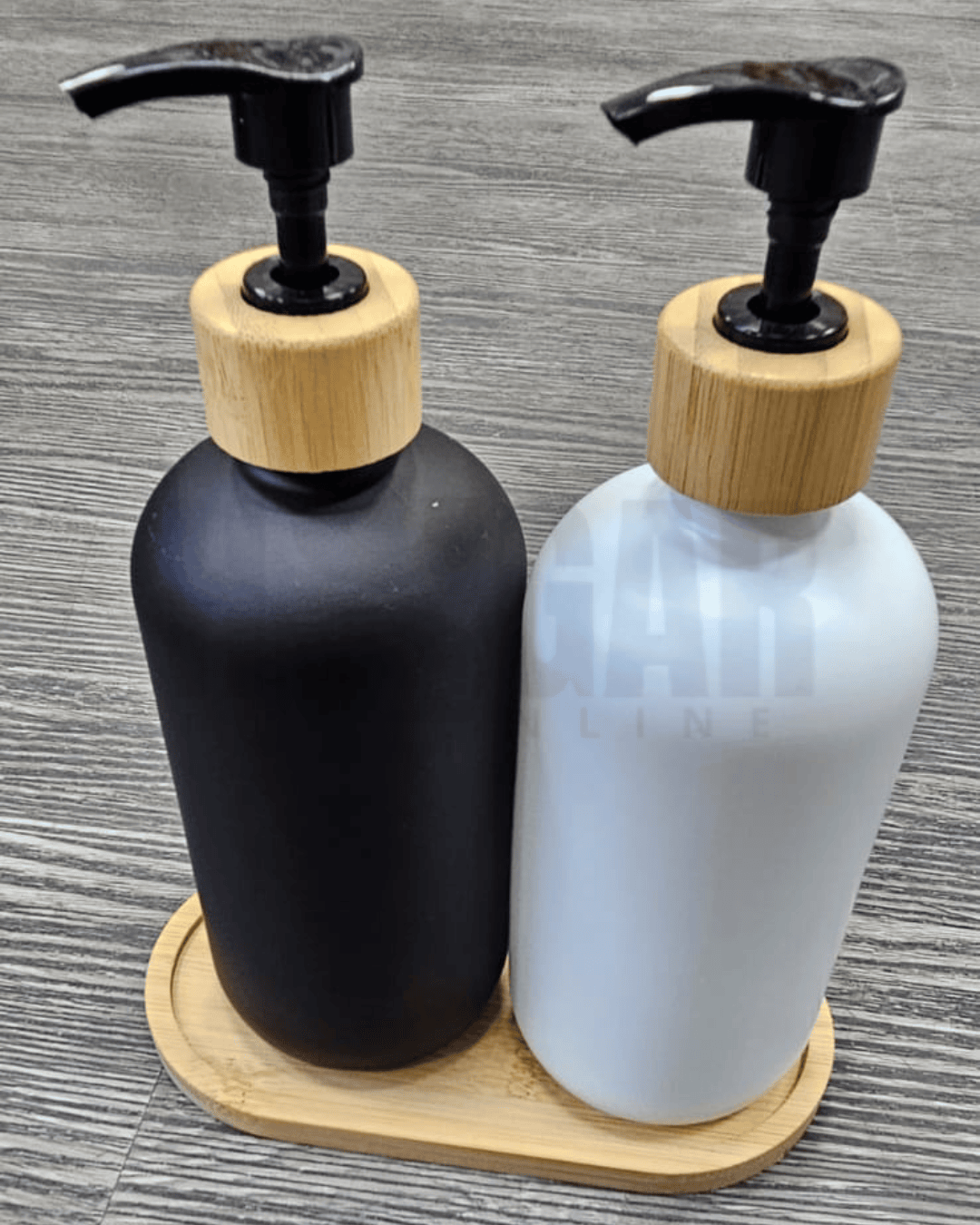 Set 2 dispensadores de jabón shampoo 400ml - Imagen 2