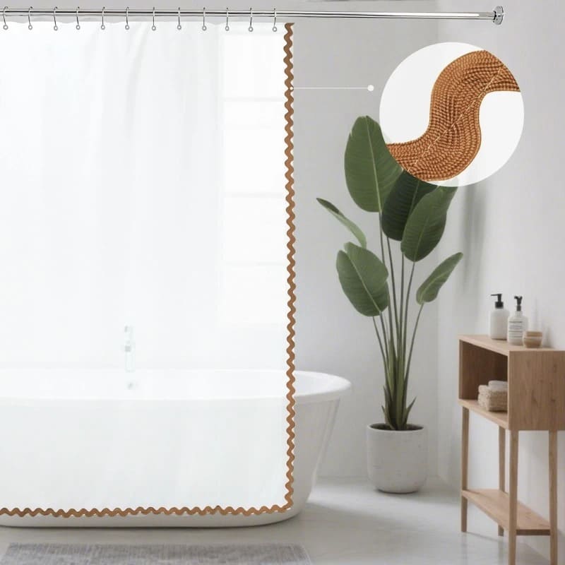 Cortina de baño Ondas