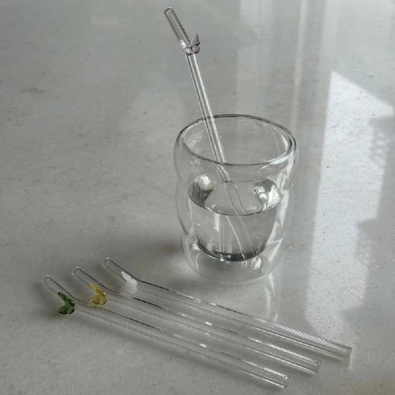 Set 4 pajitas sorbitos con diseños - Imagen 8