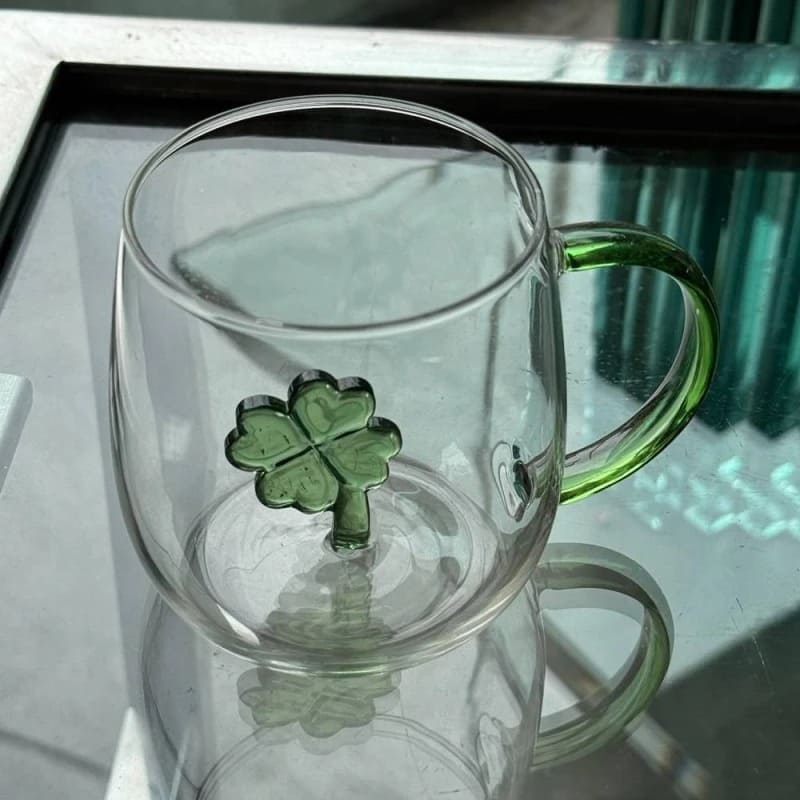 Taza de vidrio con diseño 3D 400ml - Imagen 2