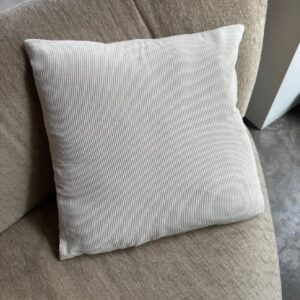 Funda de almohadón pana 45x45cm - beige
