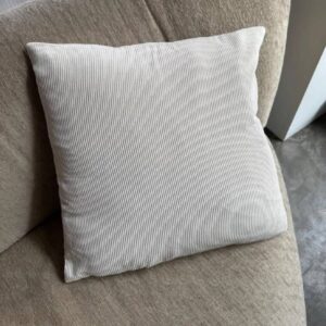 Funda de almohadón pana 45x45cm - beige
