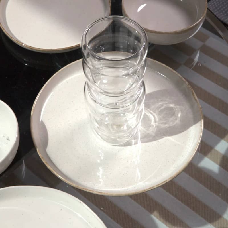 Plato de entrada rústico cerámica