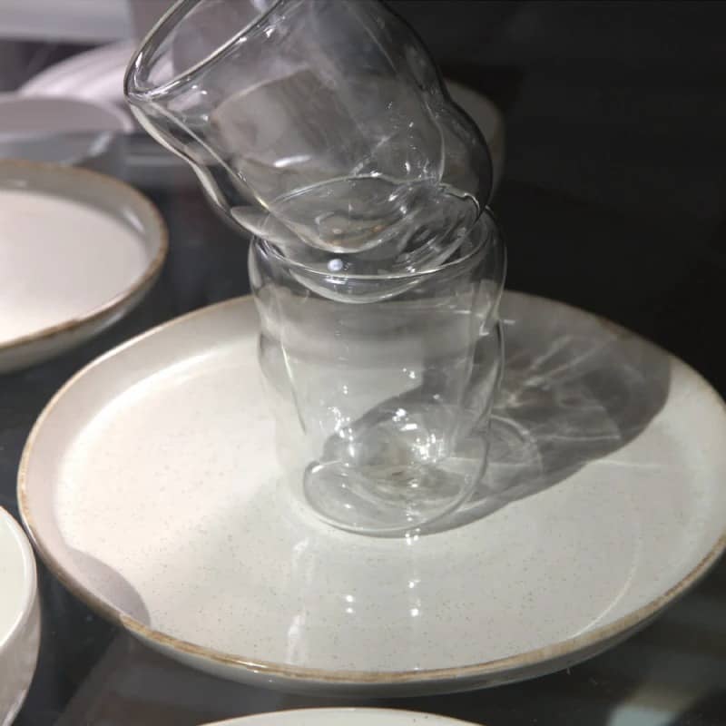 Plato principal rústico cerámica