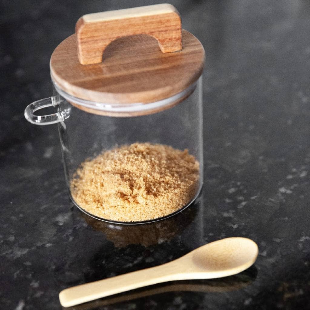 Contenedor de vidrio tapa y cuchara 700ml - Imagen 3
