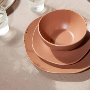 Juego de platos vajilla cerámica 16 piezas