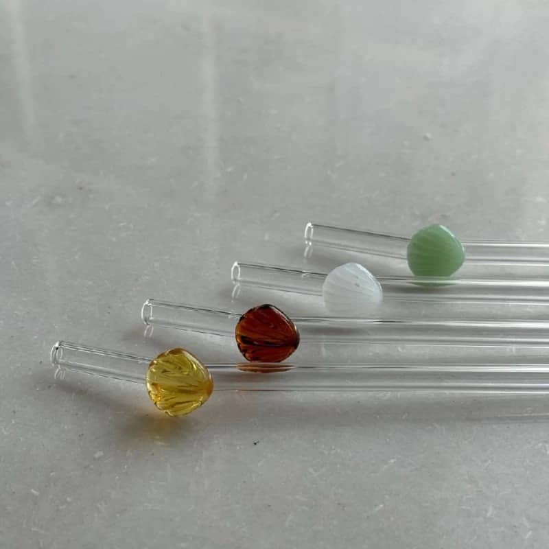 Set 4 pajitas sorbitos con diseños - Imagen 4