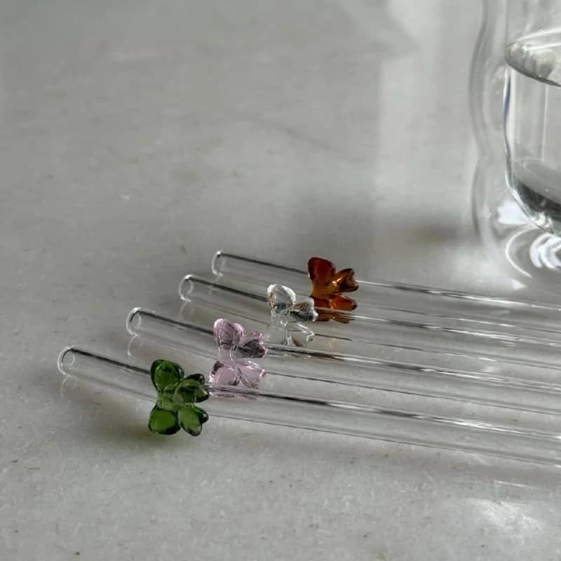 Set 4 pajitas sorbitos con diseños - Imagen 6