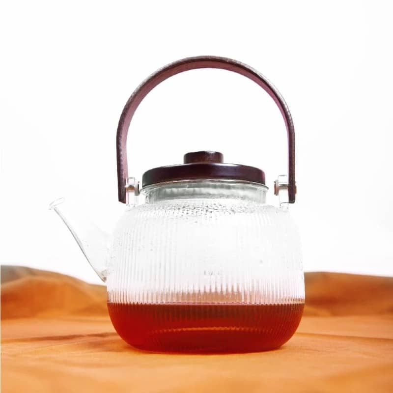 Tetera de vidrio texturada 800ml - Imagen 4