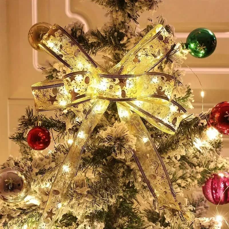 Luminaria Guirnalda Led De Árbol De Navidad Cinta Luz Cálida - Imagen 2