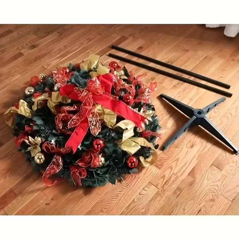 Árbol de navidad espiral plegable decorado - Imagen 3