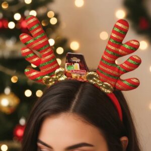 Vincha Tiara De Navidad 23x19cm