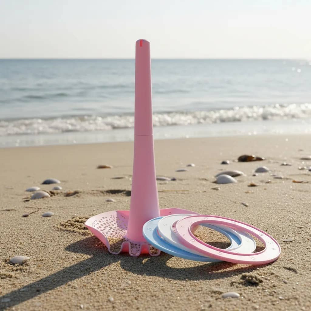 Juego de aros para playa 27 x 18 cm - Imagen 2