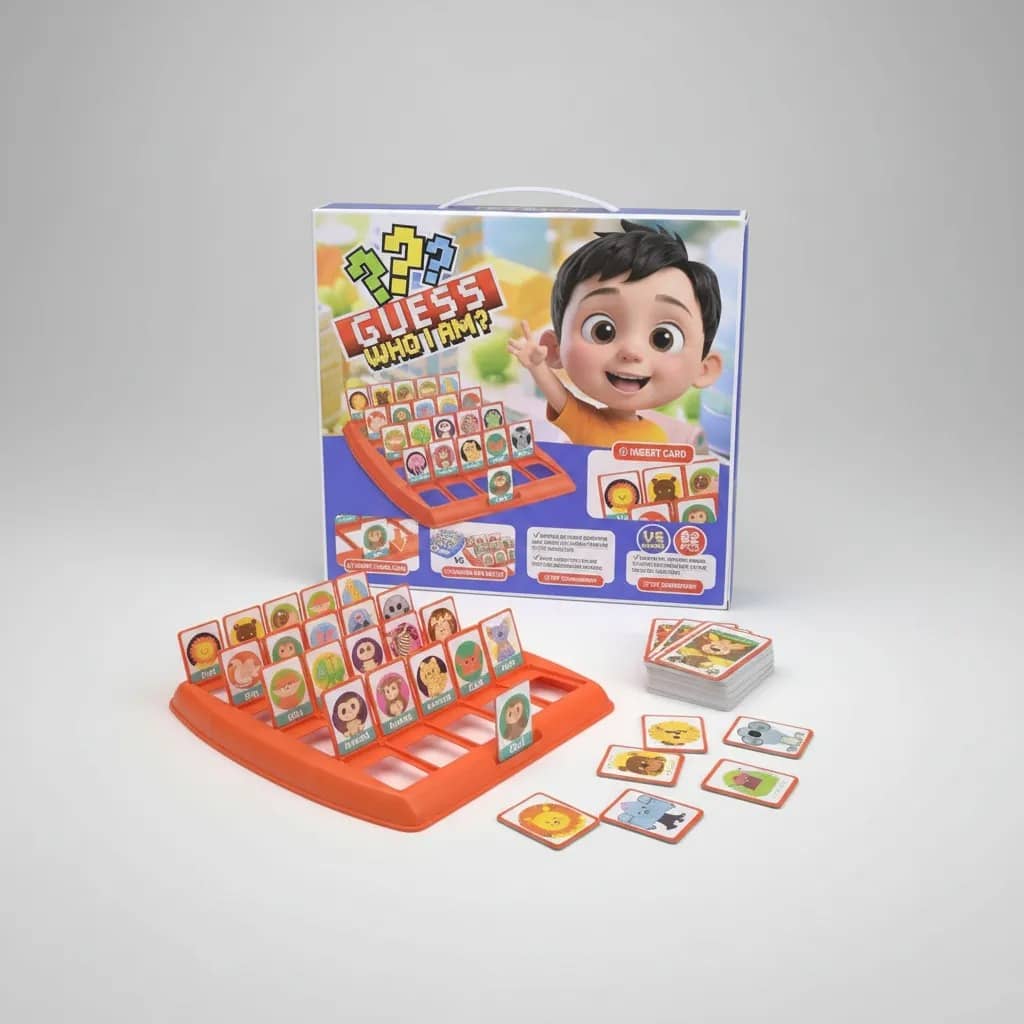 Juego De Mesa Familia ¿quien Soy? Tablero De Adivinanza - Imagen 4