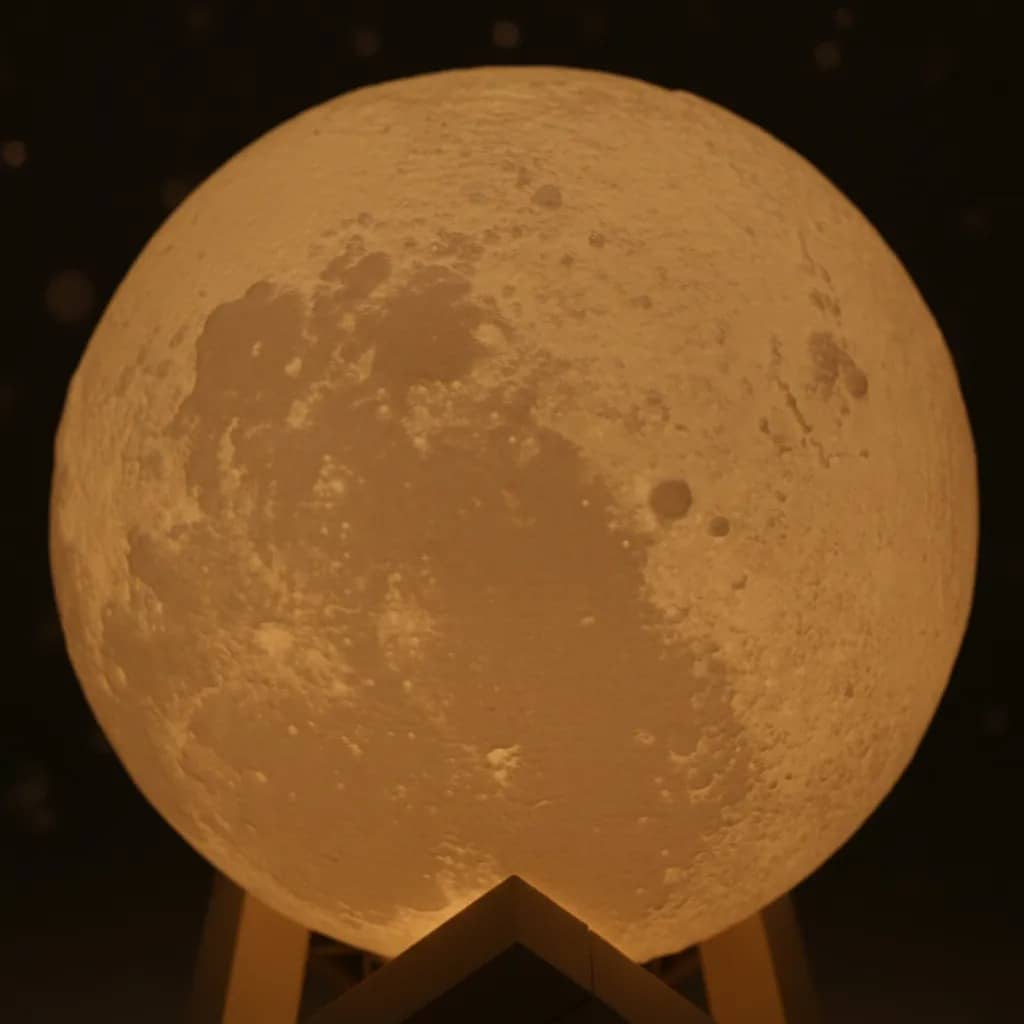 Lámpara luz de luna con base 12cm - Imagen 2