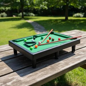 Juego Mesa De Pool Mini Billar De Mesa