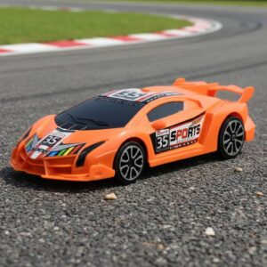 Auto Vehículo Racing De Juguete A Fricción