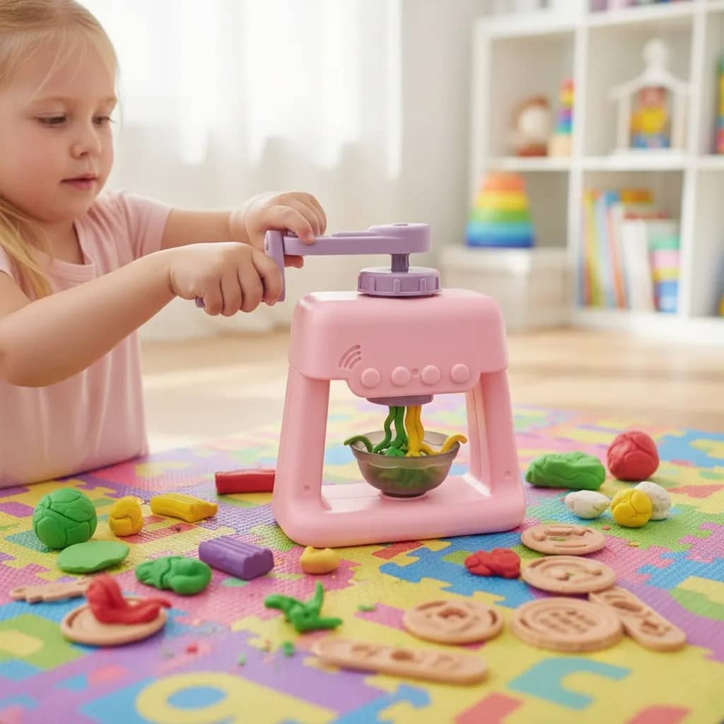 Juego de masas de moldear máquina de postres