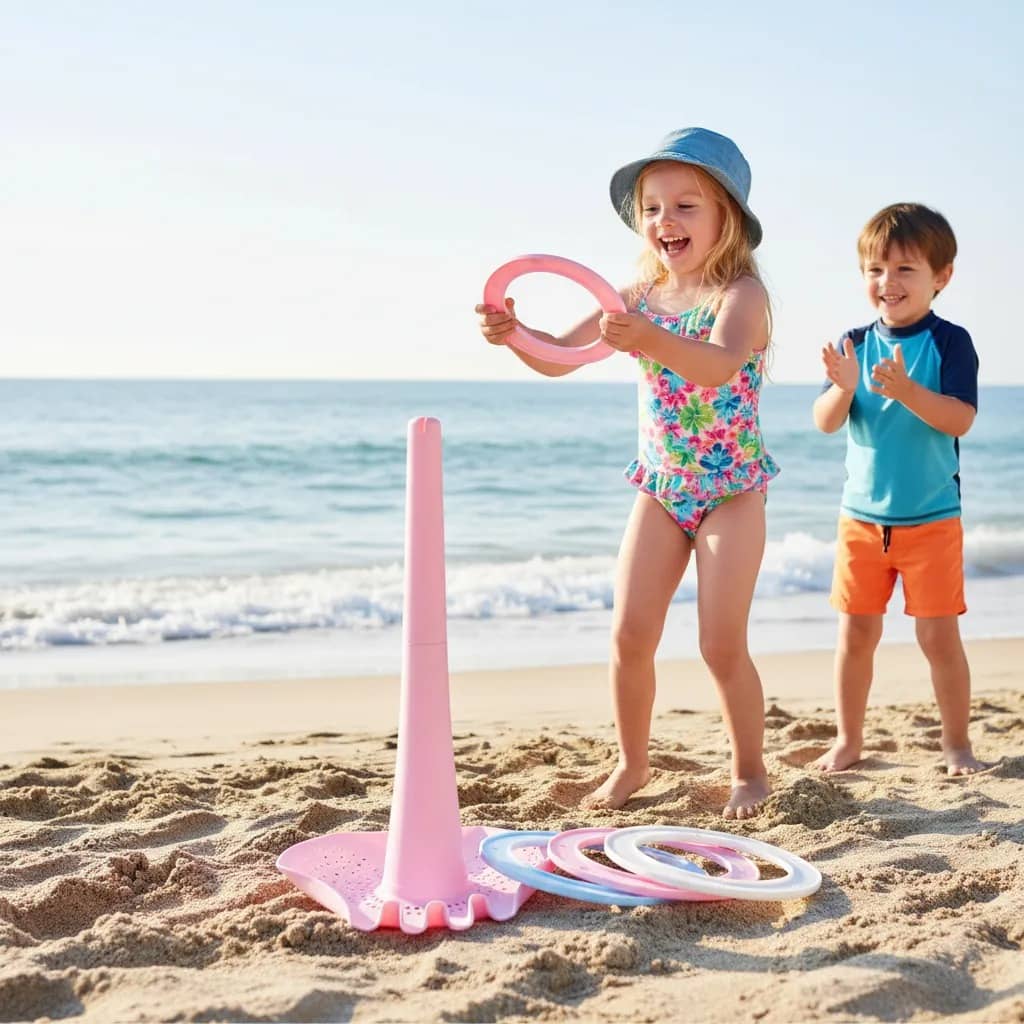 Juego de aros para playa 27 x 18 cm - Imagen 3