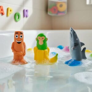 Juego para bañera con chifle Italian Brainrot x3