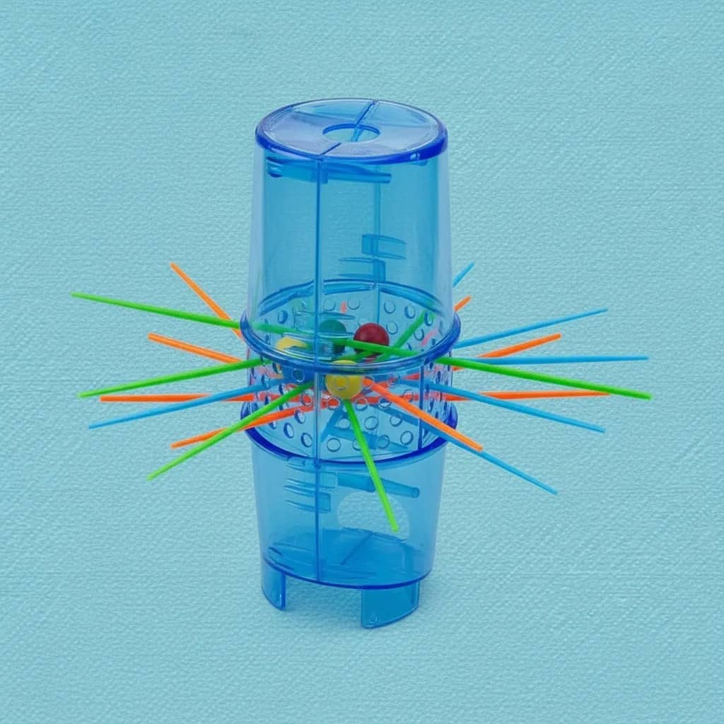 Juego de mesa "Asegúrate de que la pelota no caiga" - Imagen 4