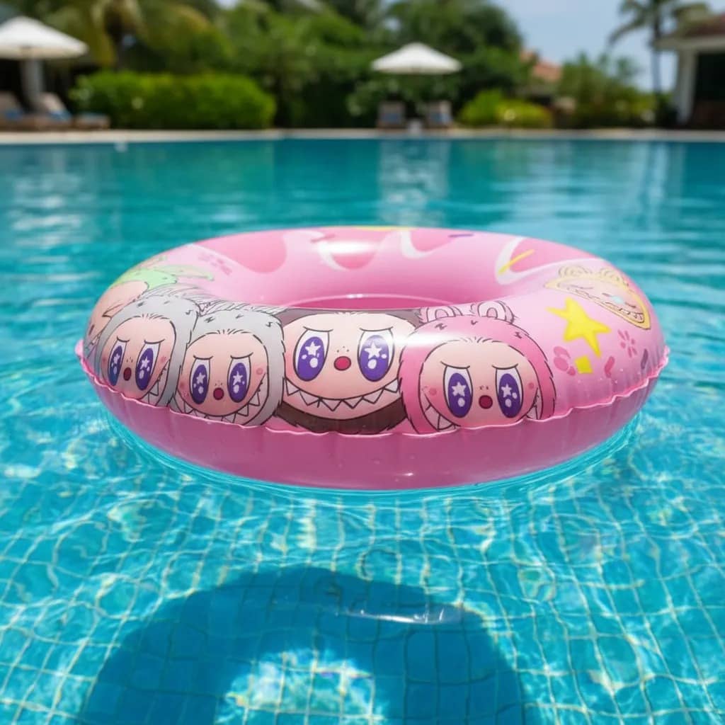 Inflable Flotador Aro Anillo de labubu 70cm - Imagen 5