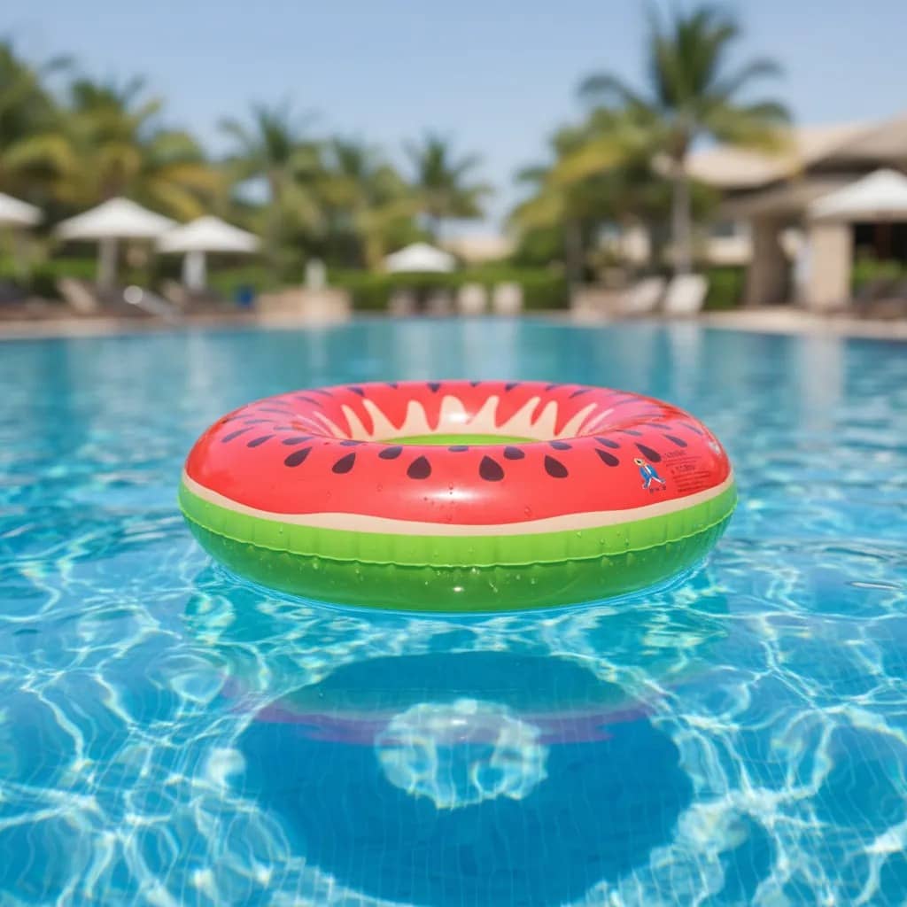 Aro Anillo Flotador Inflable Frutas 80cm