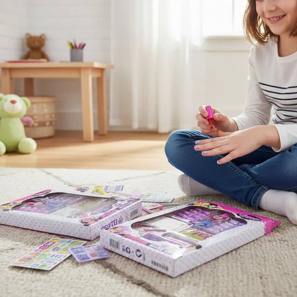 Set de Juego Infantil para hacer uñas Manicurista - Imagen 3