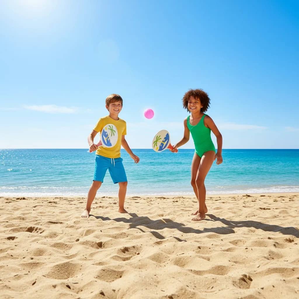 Set Paletas De Playa Con Pelota - Imagen 3