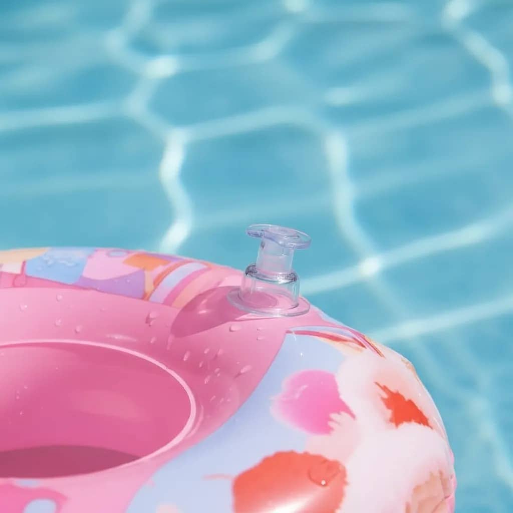 Alitas flotadores inflables Labubu rosa 2pcs. - Imagen 3