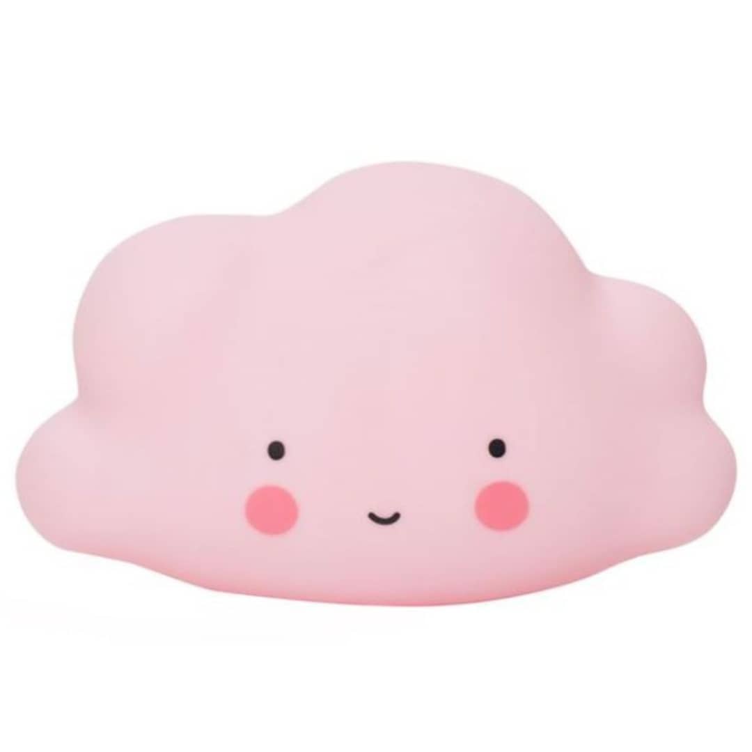 Lampara Veladora De Mesa Infantil Delicada Luna Nube Corazon - Imagen 4