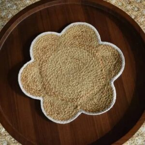 Individual flor de yute