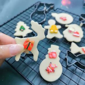 Molde para galletas navideñas x6