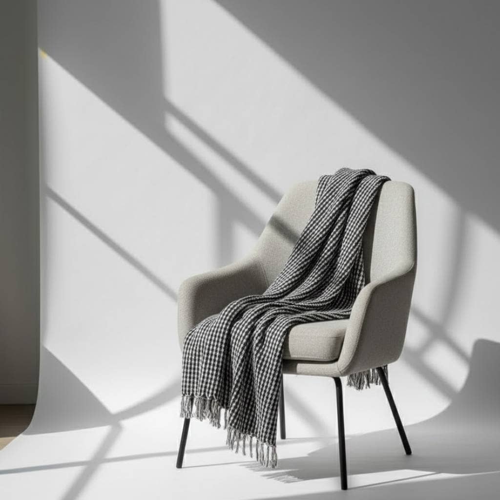 Manta para sillón y cama algodón Espiga