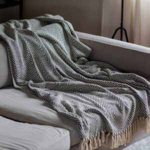 Manta para sillón y cama algodón Espiga