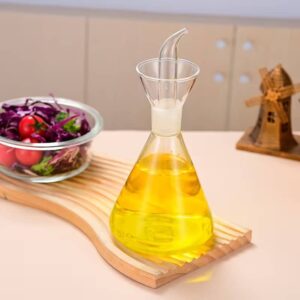 Aceitera de vidrio cónica 300ml