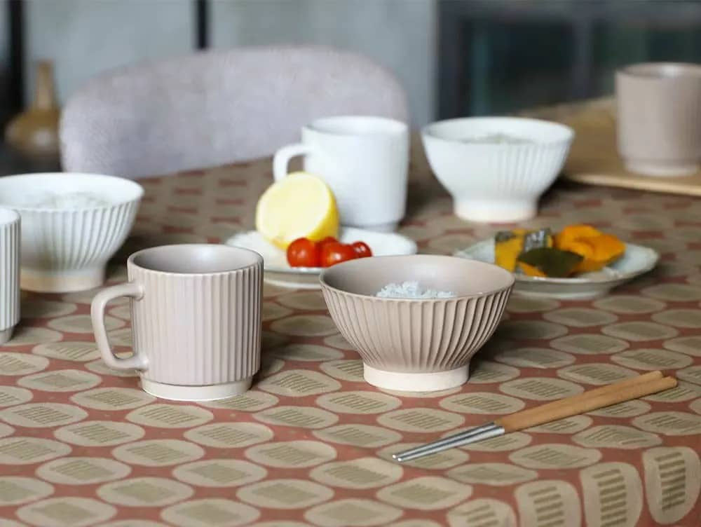 Bowl De Cerámica Acanalado Rustico - Imagen 6