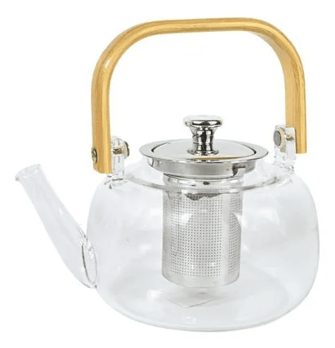Tetera de vidrio con infusor 1000ml - Imagen 3