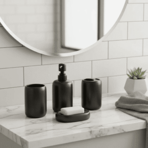 Set accesorios para baño Onix cerámica