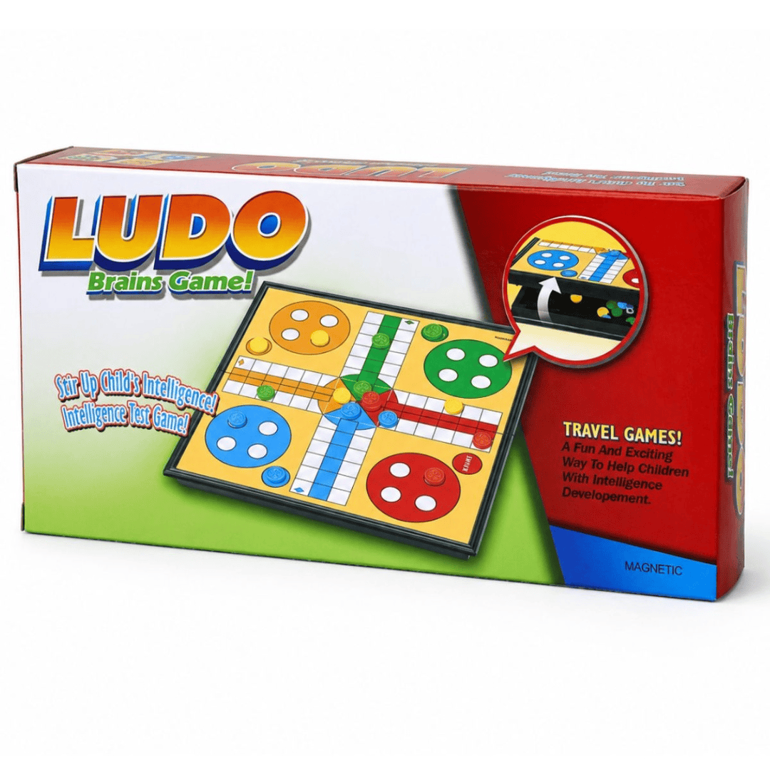 Juego De Mesa Ludo Magnético Plegable - Imagen 4
