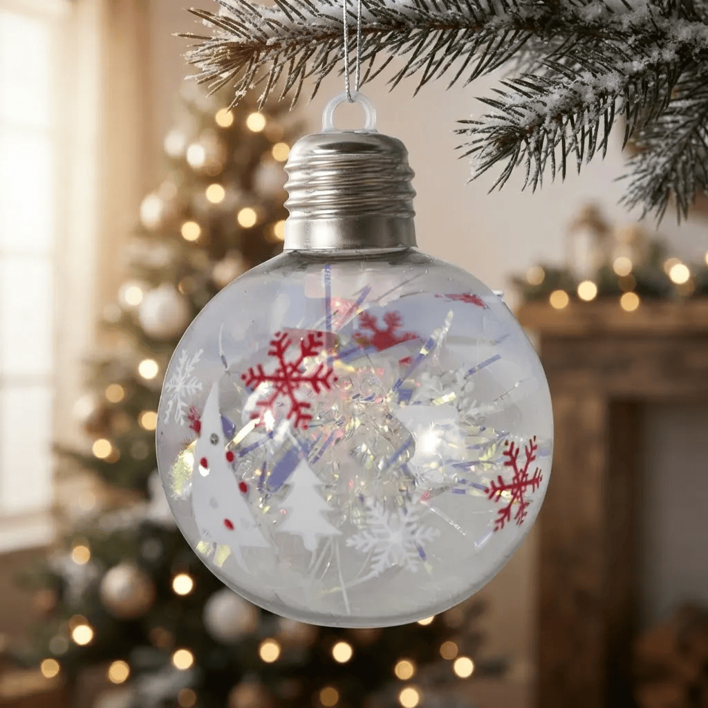 Chirimbolo Con Luz Adorno Navideño Para Árbol De Navidad - Imagen 2