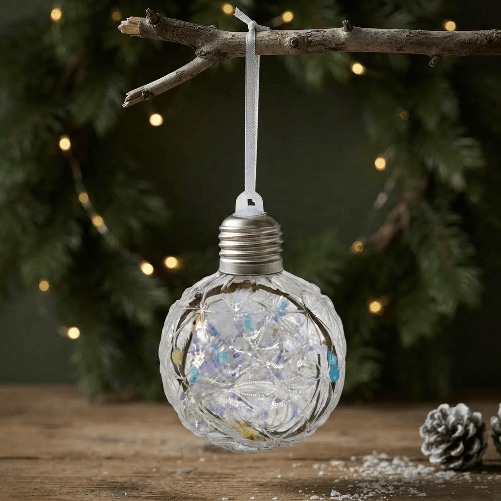 Chirimbolo Con Luz Adorno Navideño Para Árbol De Navidad - Imagen 4
