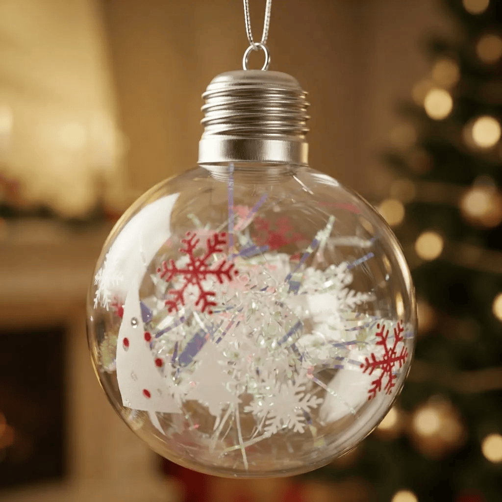 Chirimbolo Con Luz Adorno Navideño Para Árbol De Navidad