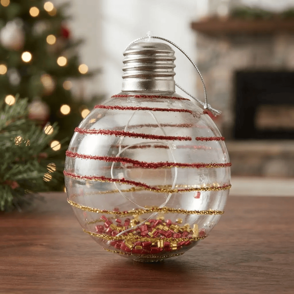 Chirimbolo Con Luz Adorno Navideño Para Árbol De Navidad - Imagen 5