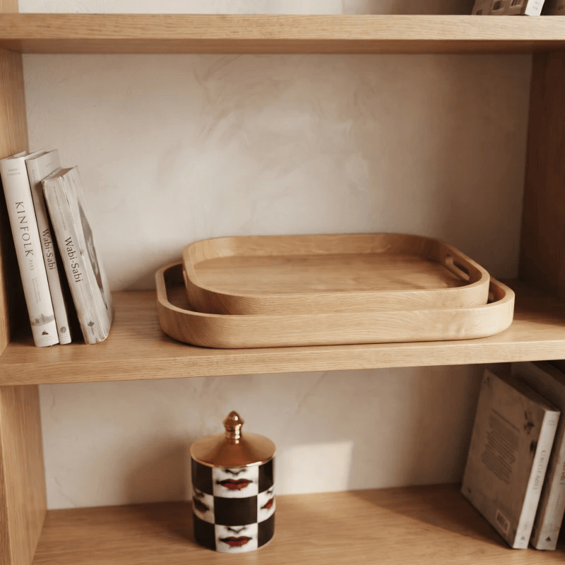 Bandeja de madera fresno rectangular Riga - Imagen 3