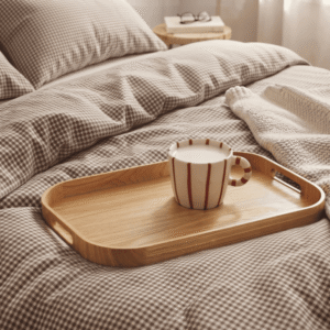 Bandeja de madera fresno rectangular Riga