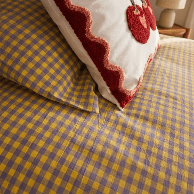 Funda nórdica de acolchado + 2 fundas de almohada de algodón - Imagen 3
