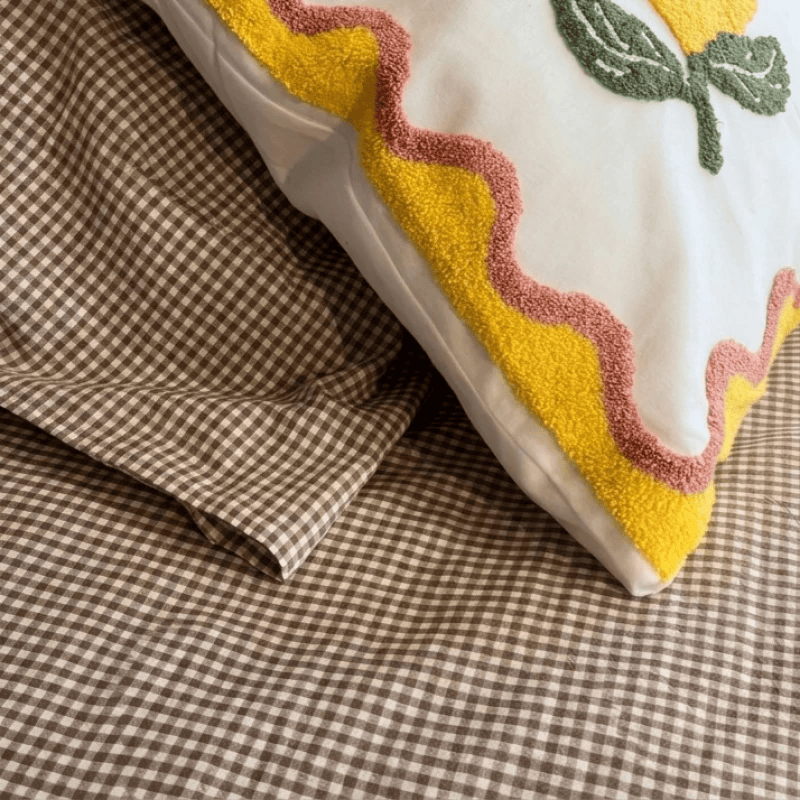 Funda nórdica de acolchado + 2 fundas de almohada de algodón - Imagen 5